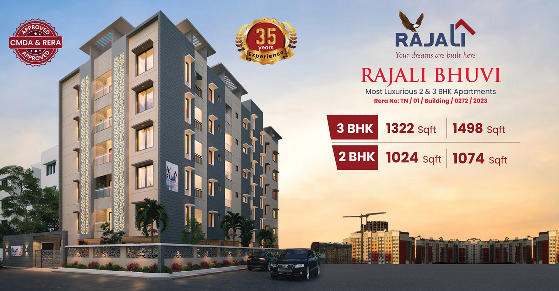 Ins Rajali Building Rajali Promoters - Building contractor in adyar